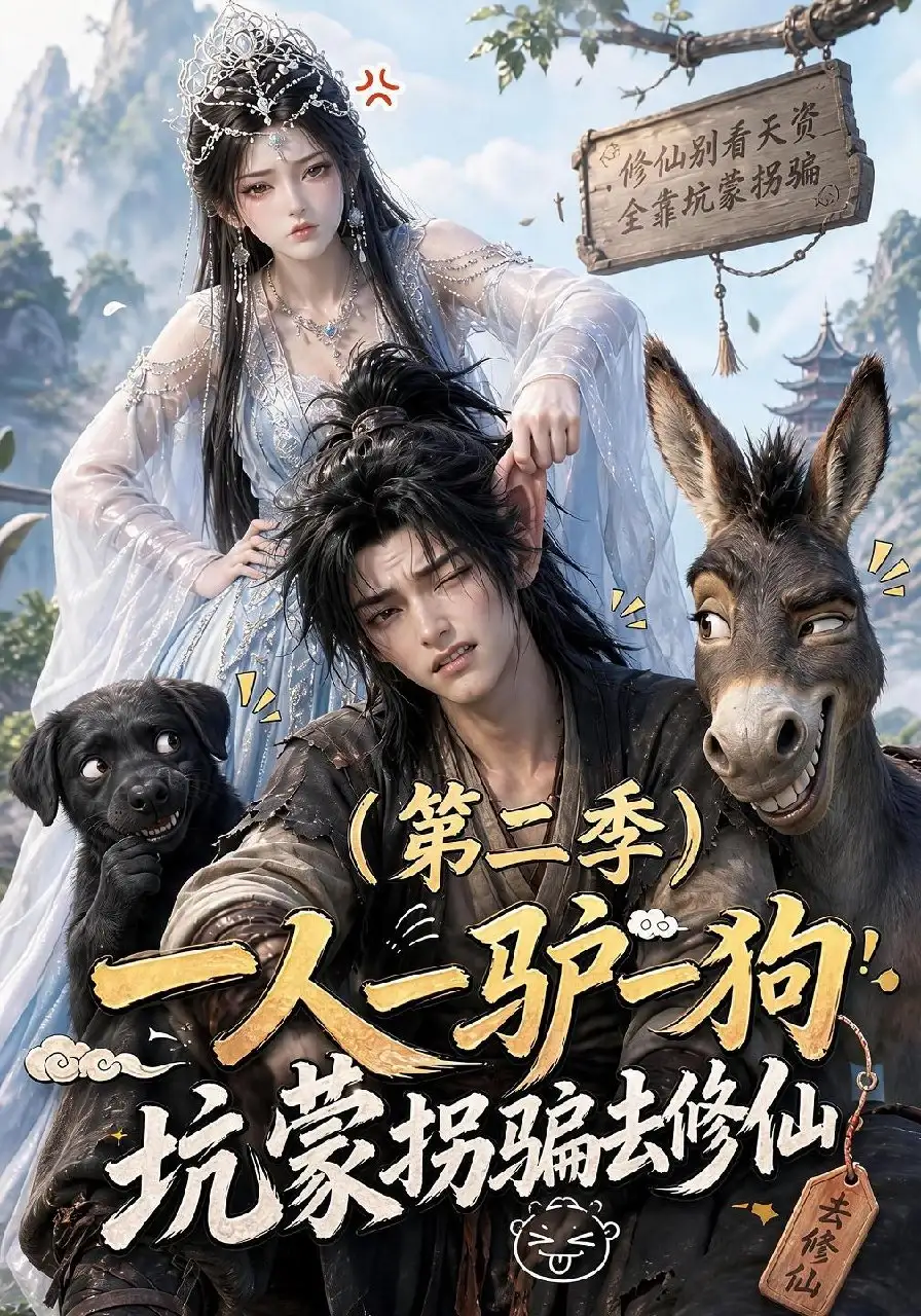 一人一驴一狗坑蒙拐骗去修仙第二季（50集）
