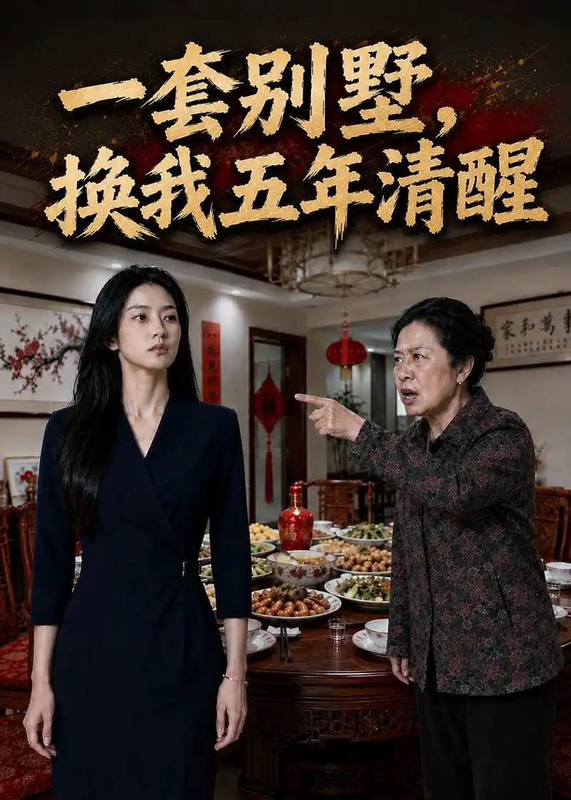 一套别墅换我五年清醒（39集）AI短剧