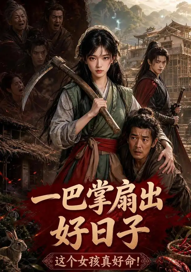 一巴掌扇出好日子，这个女孩真好命！（71集）AI短剧
