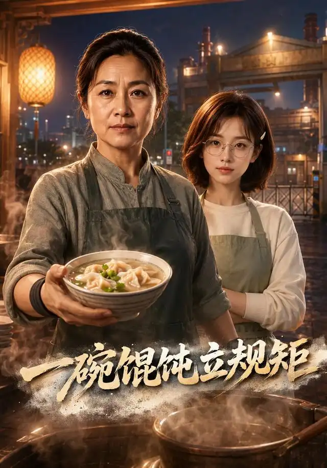 一碗馄饨立规矩（52集）AI短剧