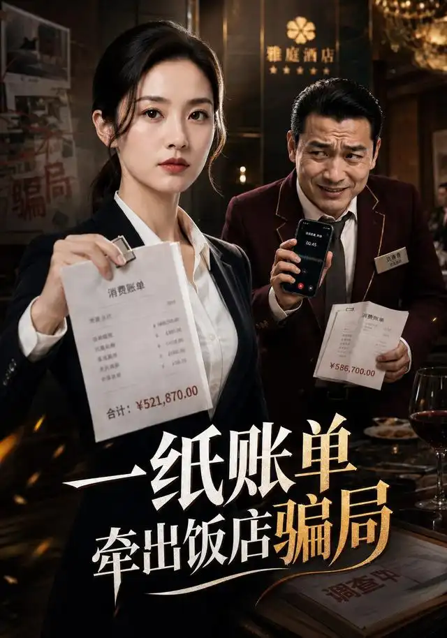 一纸账单，牵出饭店骗局（31集） AI短剧