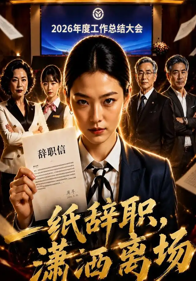 一纸辞职，潇洒离场（60集）AI短剧