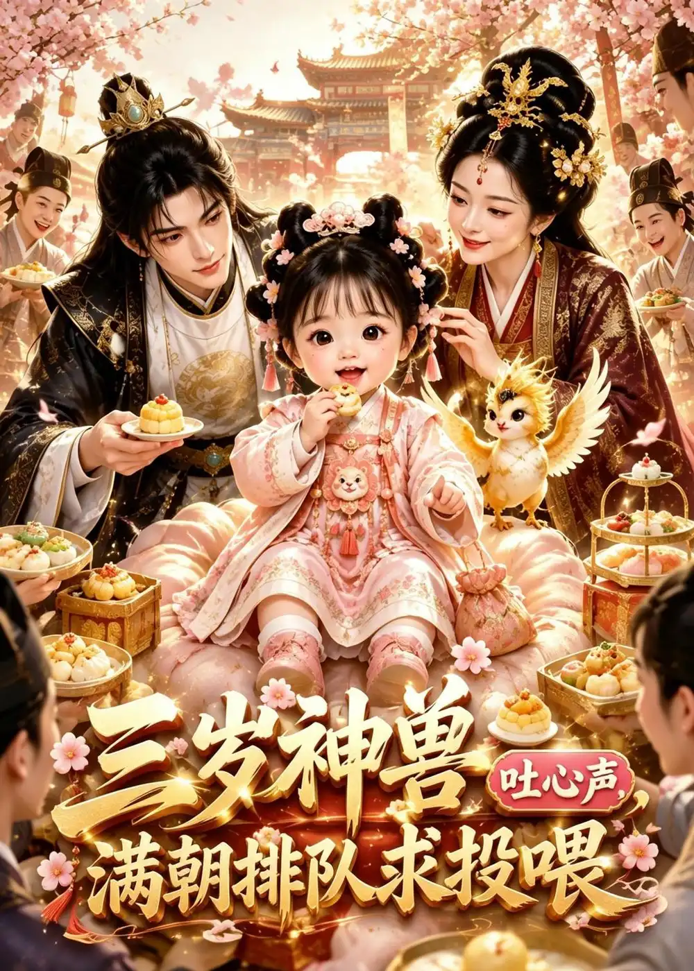 三岁神兽吐心声，满朝排队求投喂（100集）