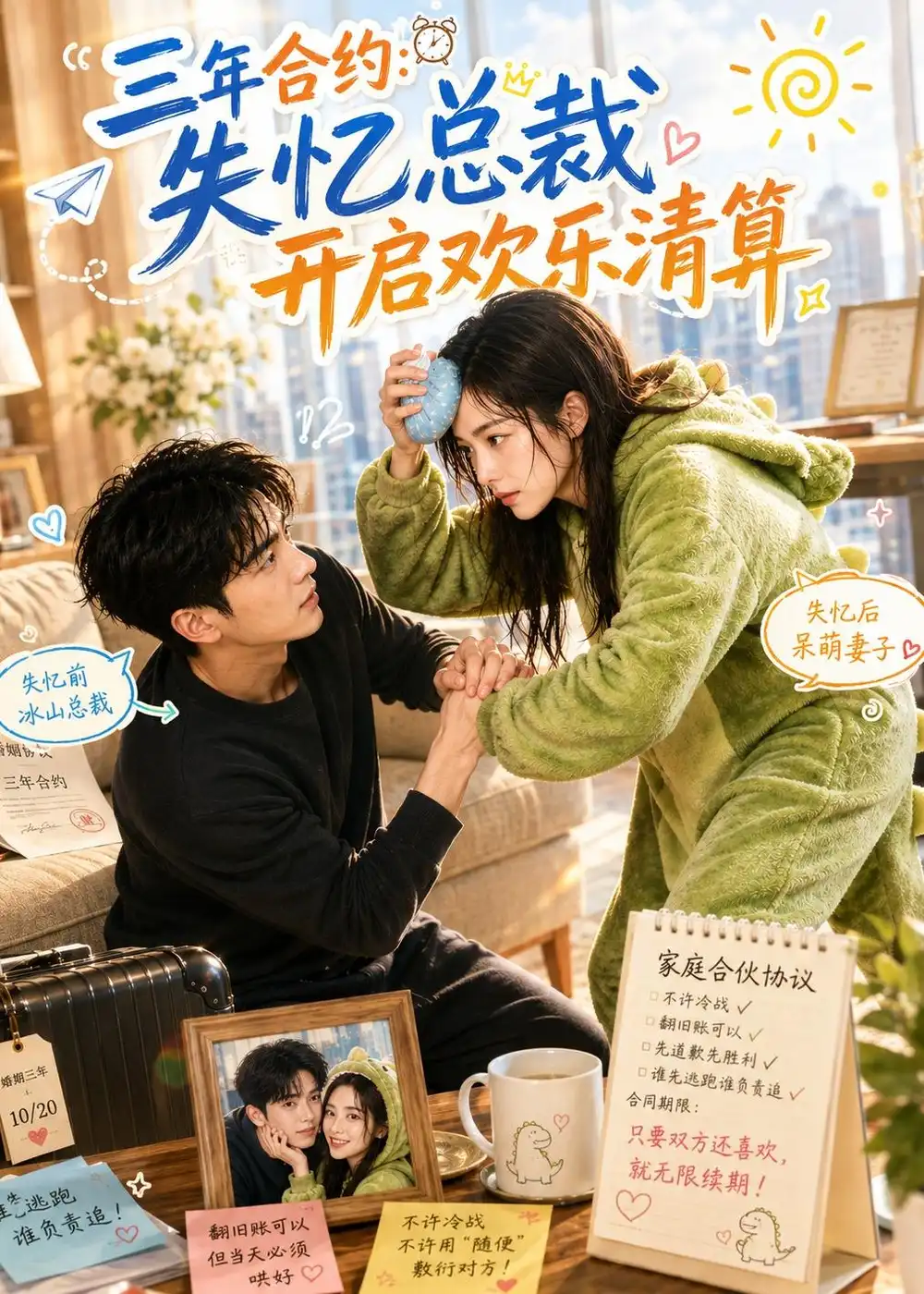 三年合约：失忆总裁开启欢乐清算（53集）