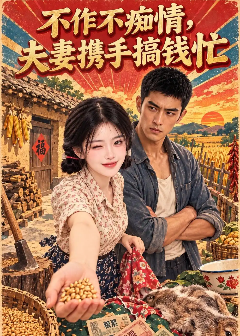 不作不痴情，夫妻携手搞钱忙（120集）