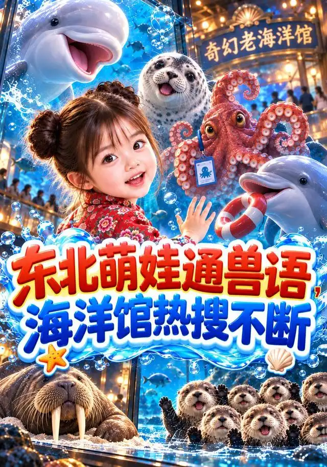东北萌娃通兽语，海洋馆热搜不断（140集）