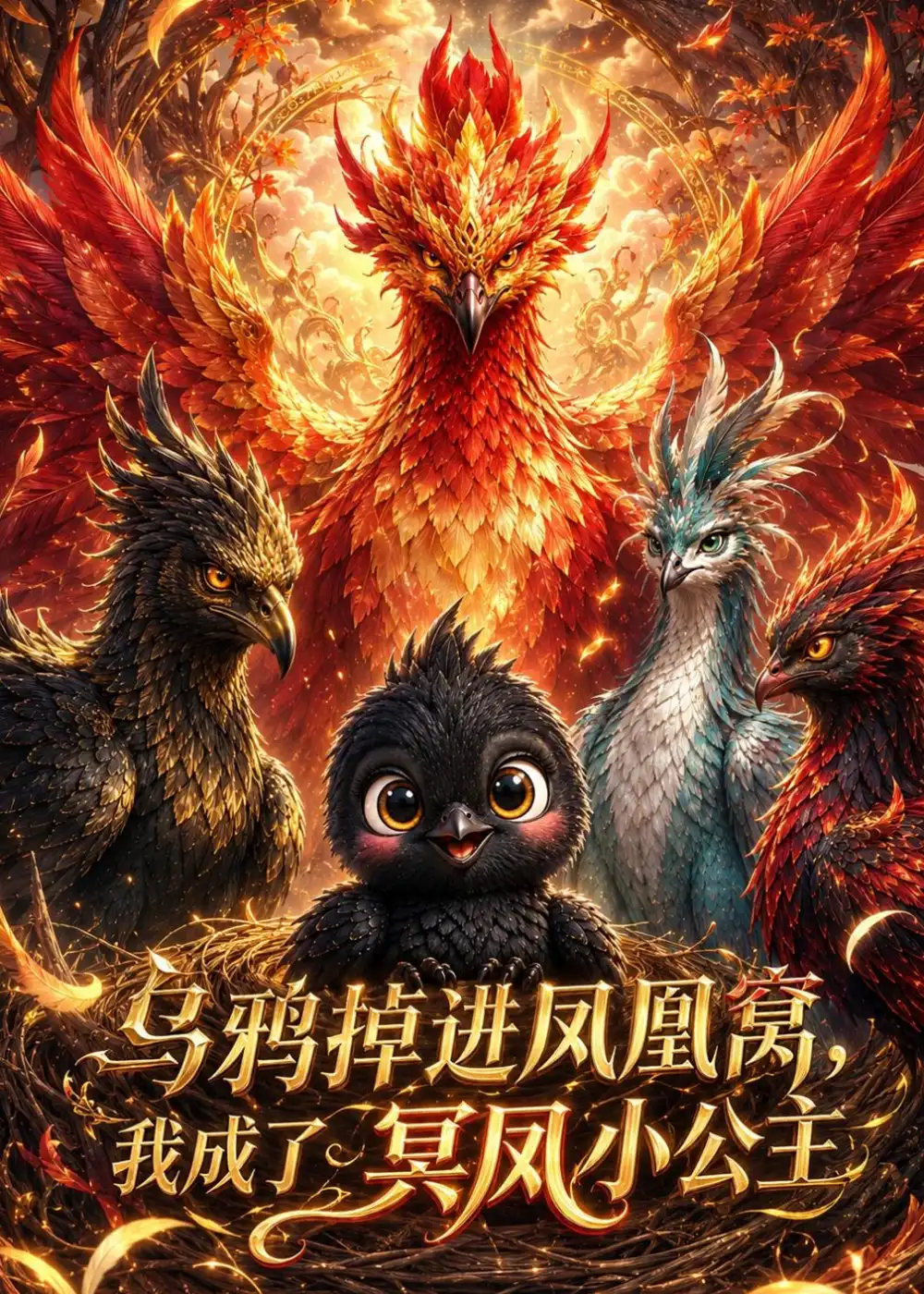 乌鸦掉进凤凰窝，我成了冥凤小公主（52集）