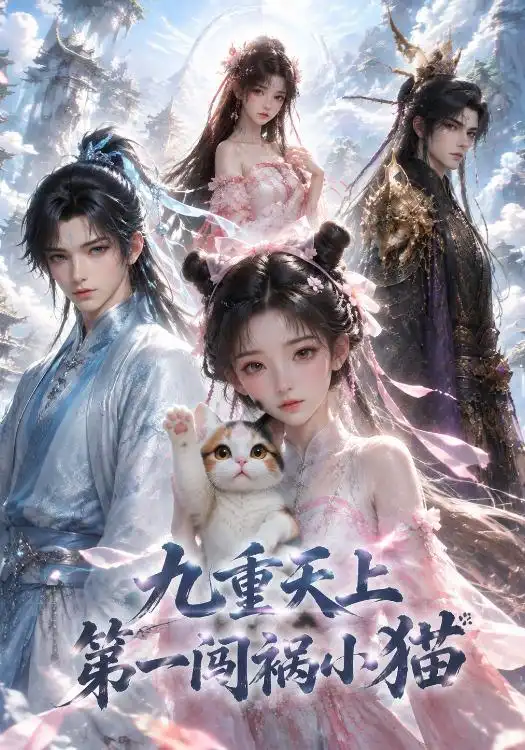 九重天上第一闯祸小猫（55集）AI短剧
