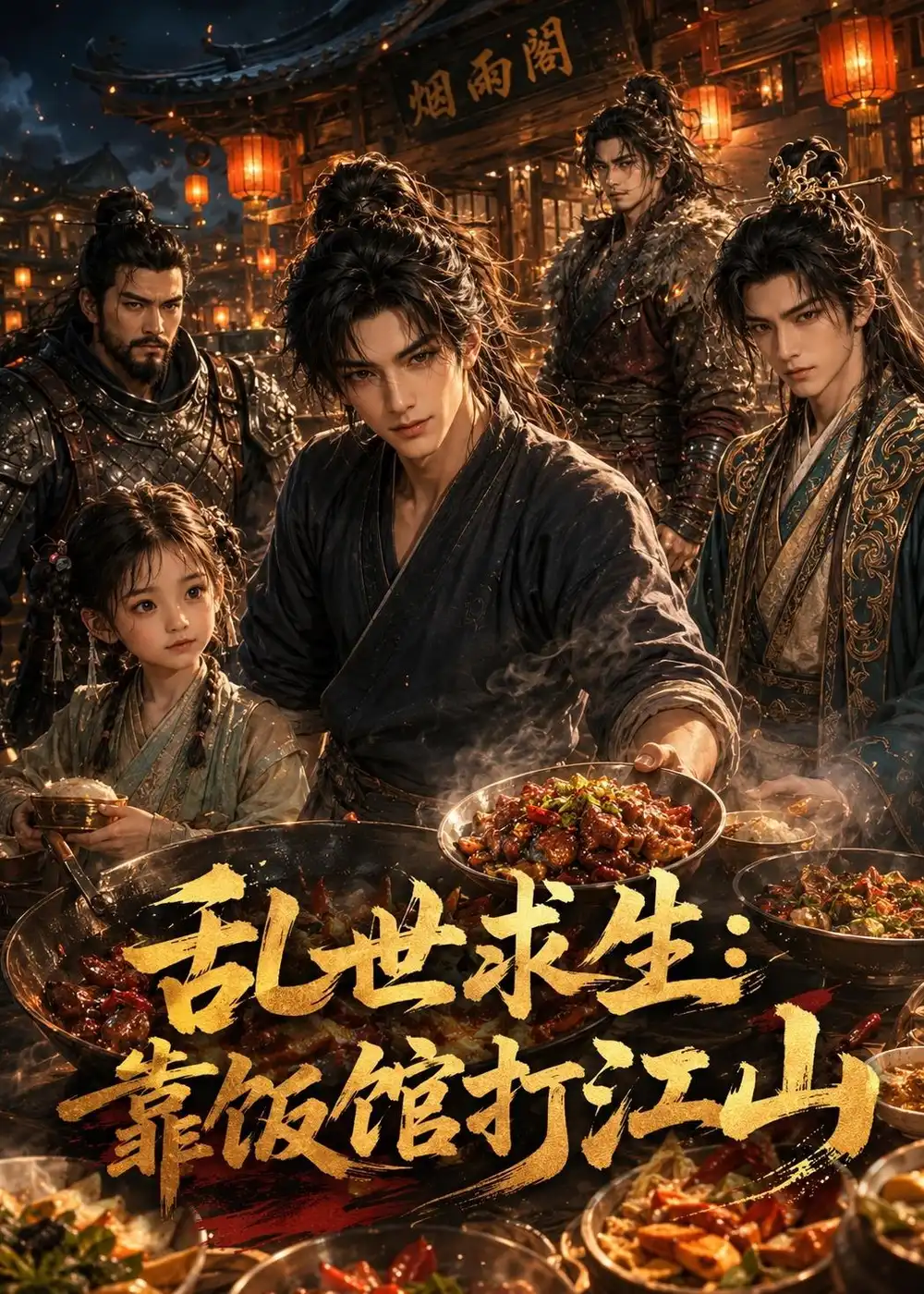 乱世求生靠饭馆打江山（49集）动漫