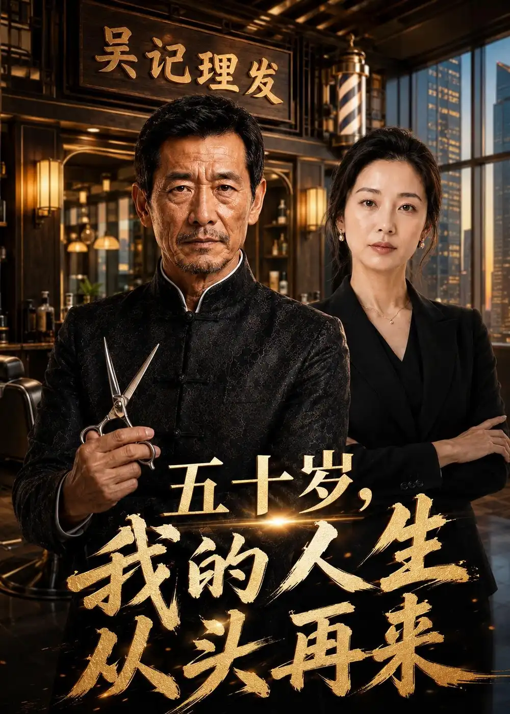 五十岁我的人生从头再来（39集）AI短剧