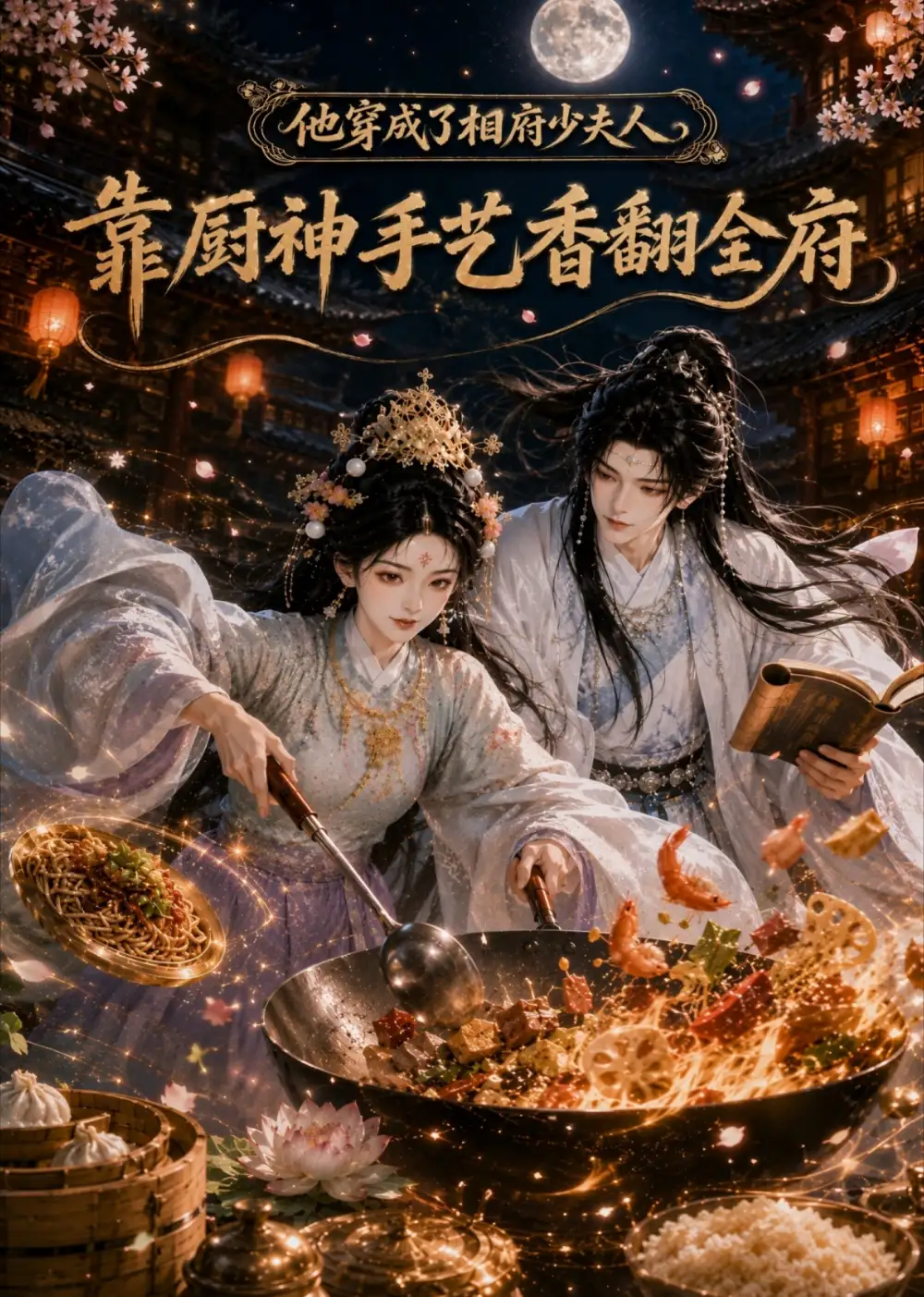 他穿成了相府少夫人，靠厨神手艺香翻全府（60集）
