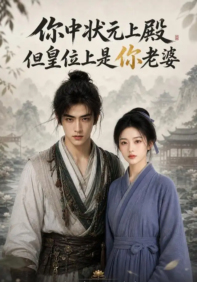 你中状元上殿，但皇位上是你老婆（83集）Ai短剧