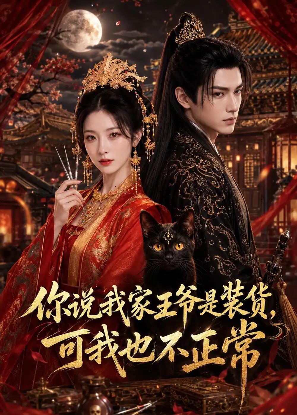 你说我家王爷是装货可我也不正常（81集）AI短剧