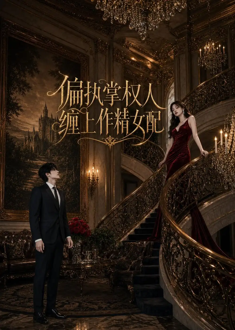 偏执掌权人缠上作精女配（34集）Ai短剧