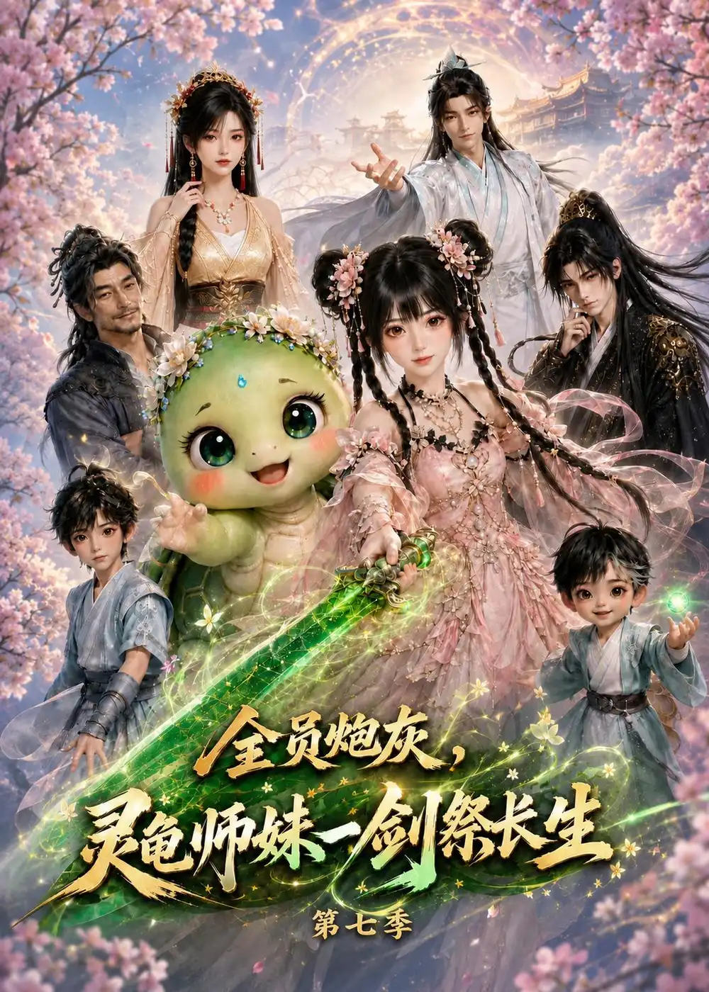 全员炮灰，灵龟师妹一剑祭长生第七季（118集）