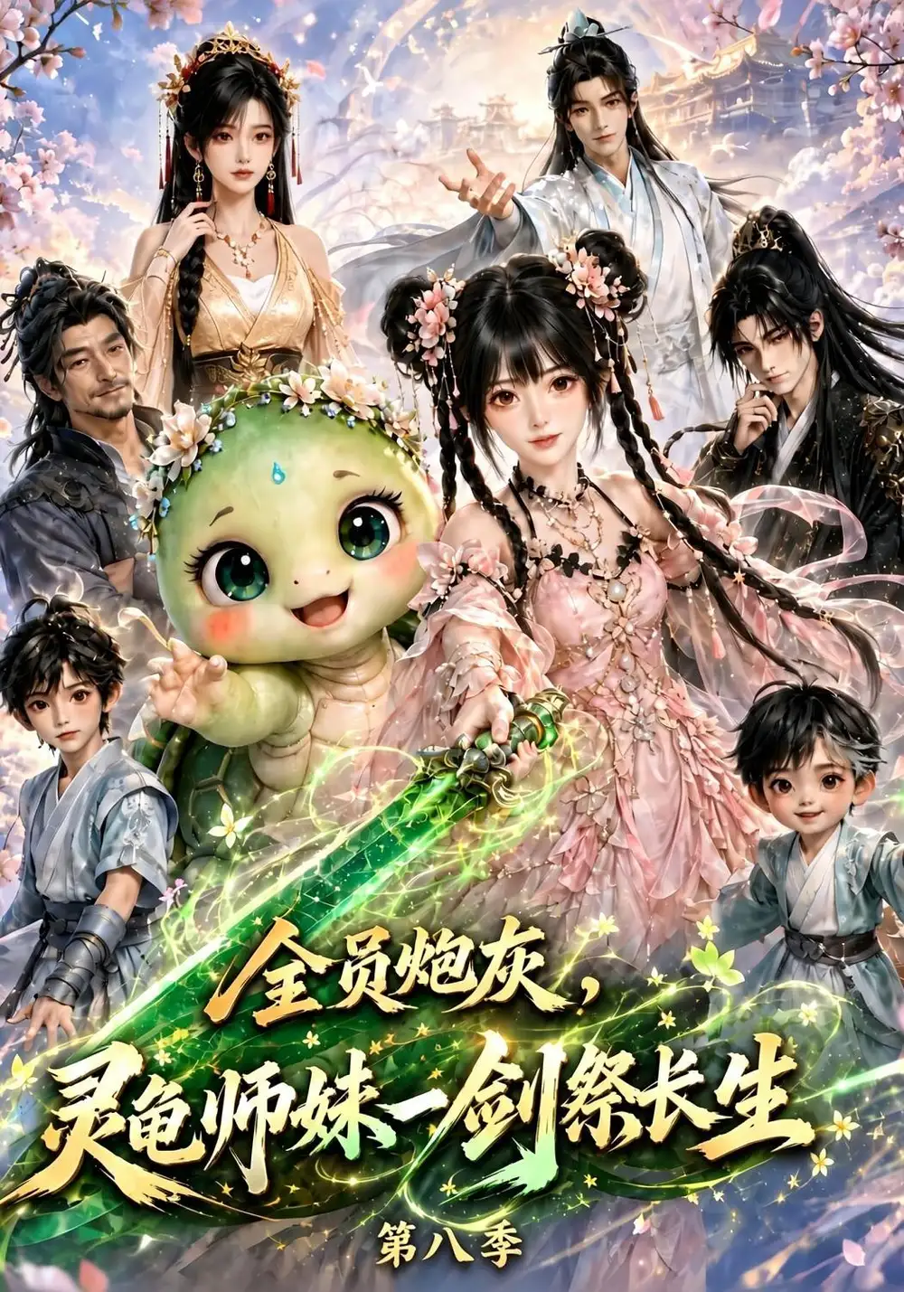 全员炮灰，灵龟师妹一剑祭长生第八季（158集）