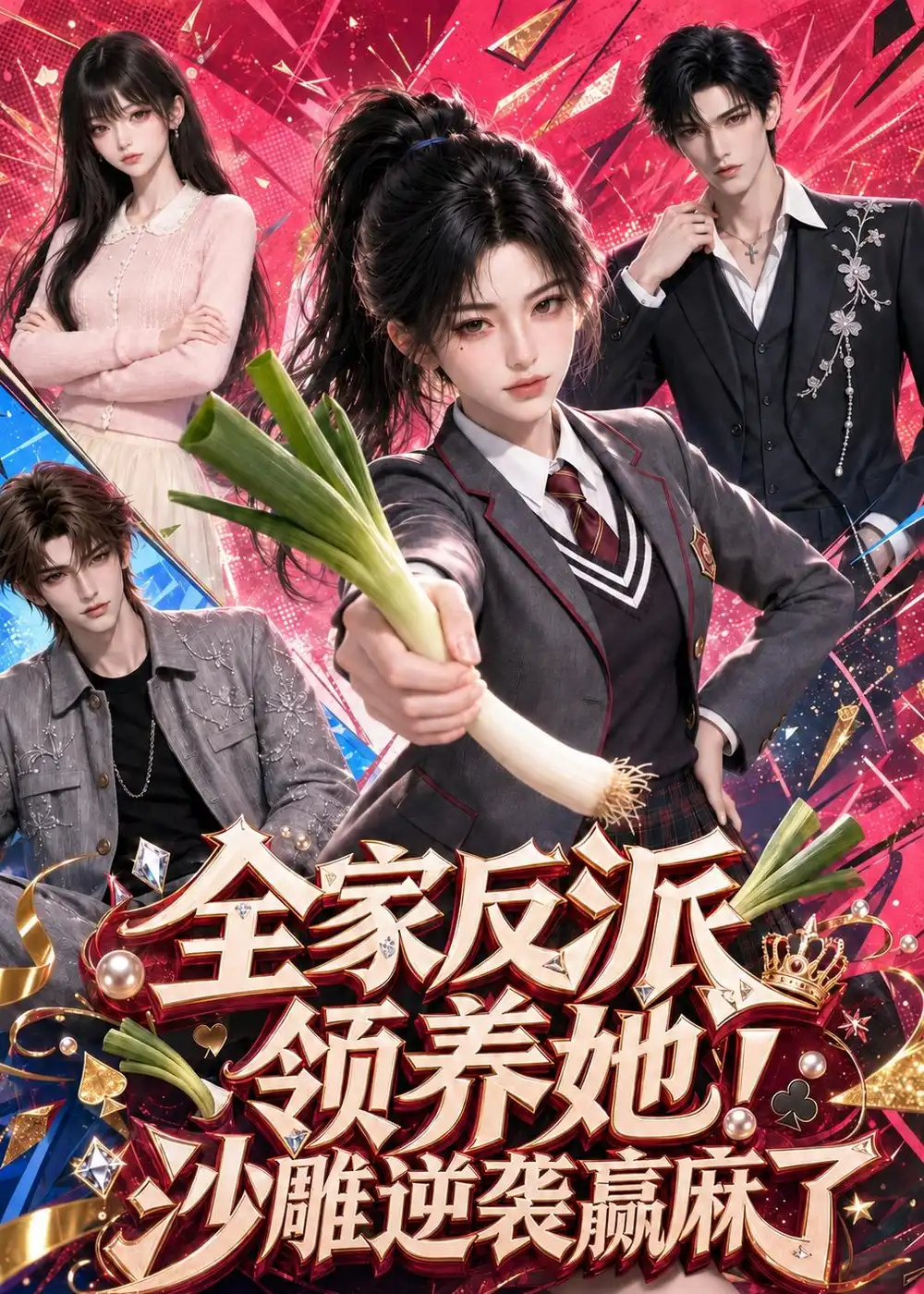 全家反派领养她！沙雕逆袭赢麻了（211集）