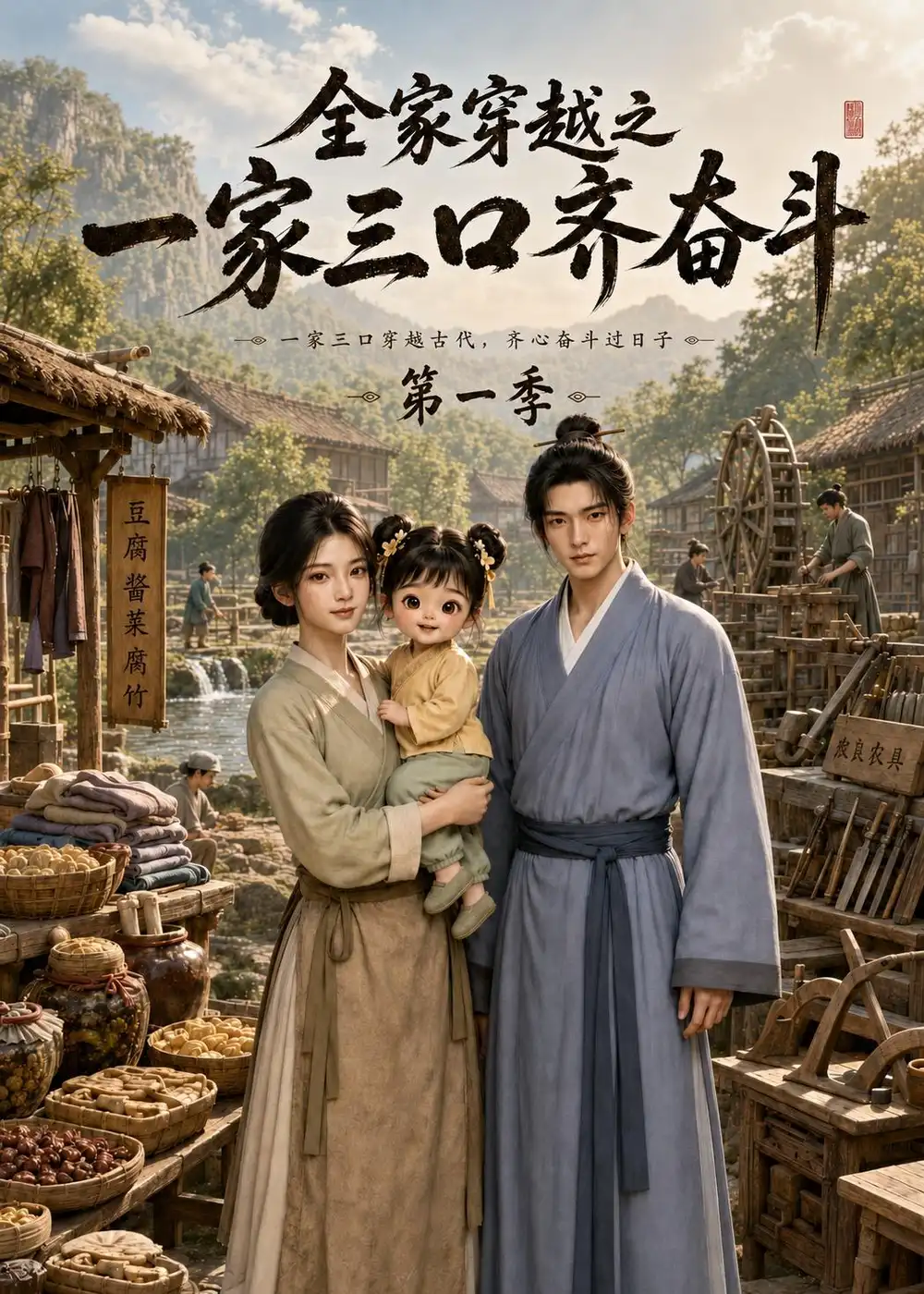 全家穿越之一家三口齐奋斗第一季（138集）