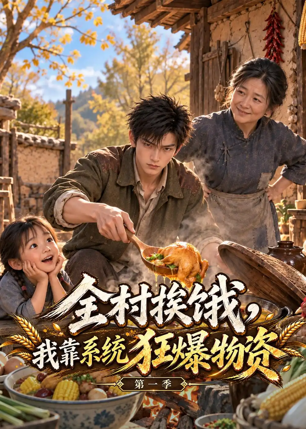 全村挨饿，我靠系统狂爆物资第一季（136集）