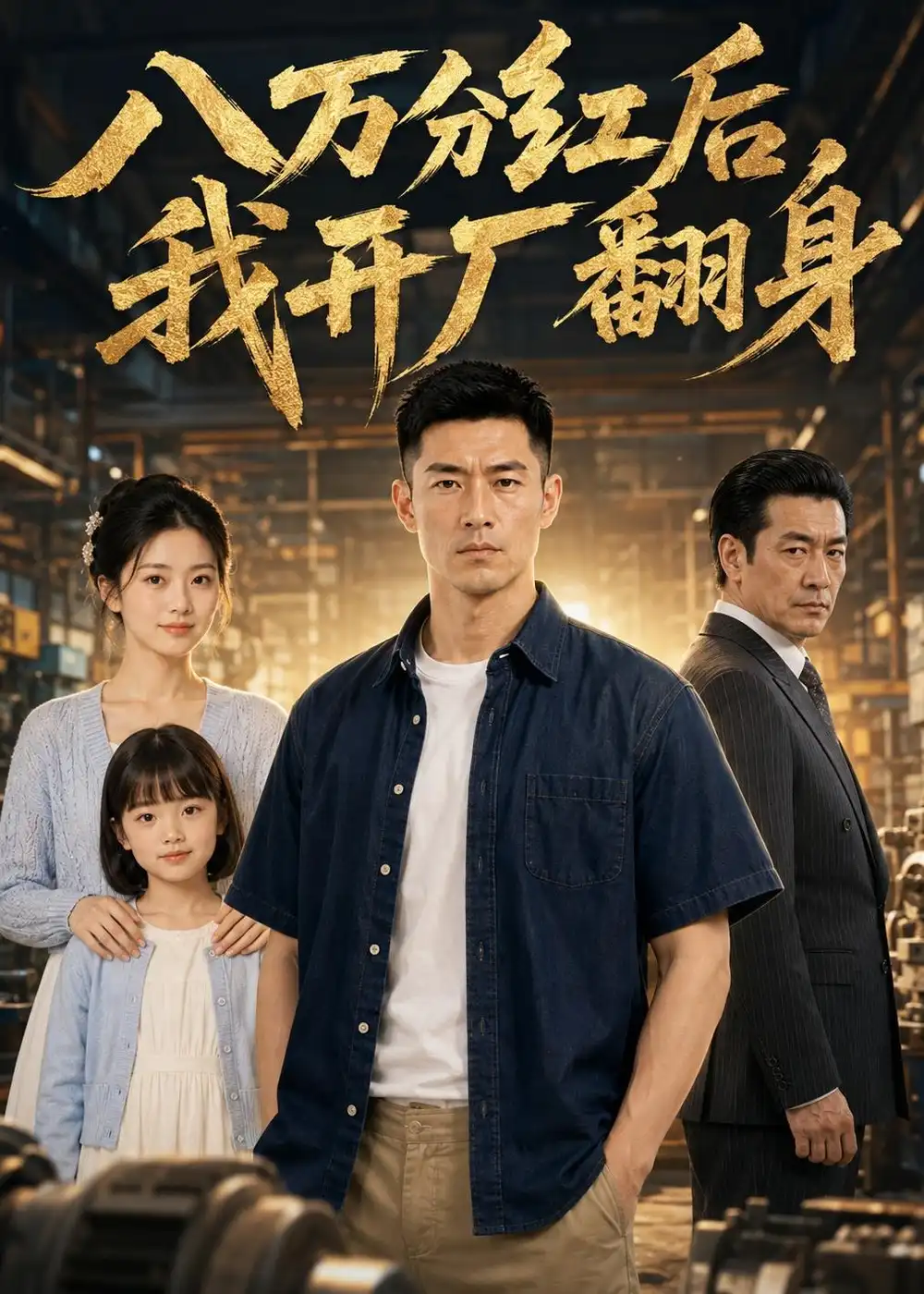 八万分红后我开厂翻身（92集）Ai短剧