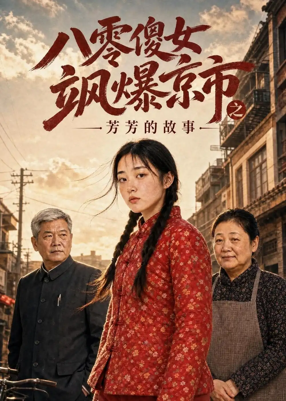 八零傻女飒爆京市之芳芳的故事（100集）AI短剧