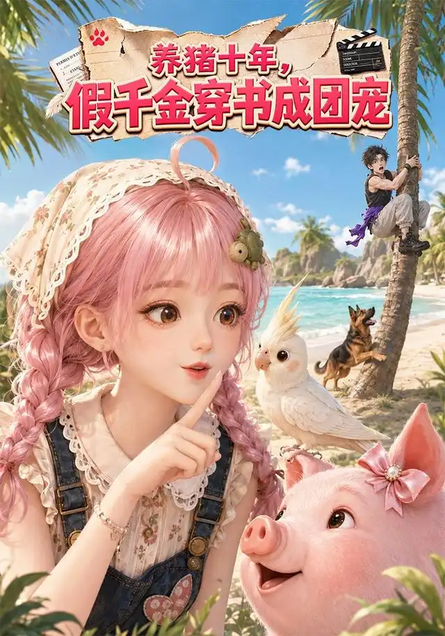 养猪十年，假千金穿书成团宠（60集）