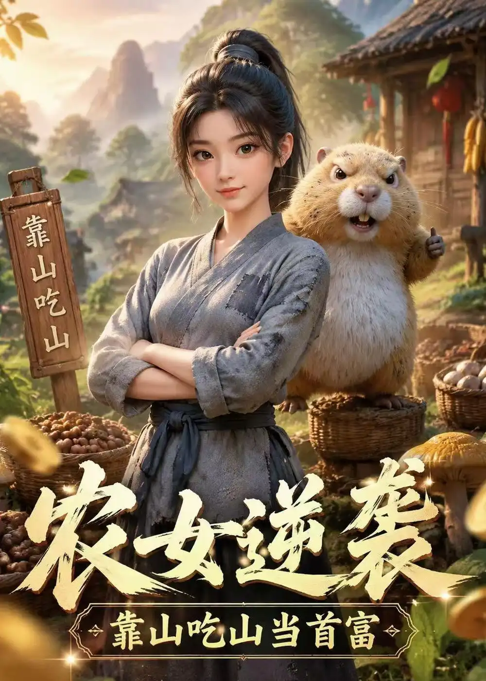 农女逆袭：靠山吃山当首富（91集）