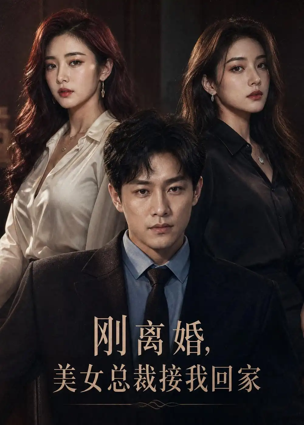 刚离婚美女总裁接我回家（40集）AI短剧