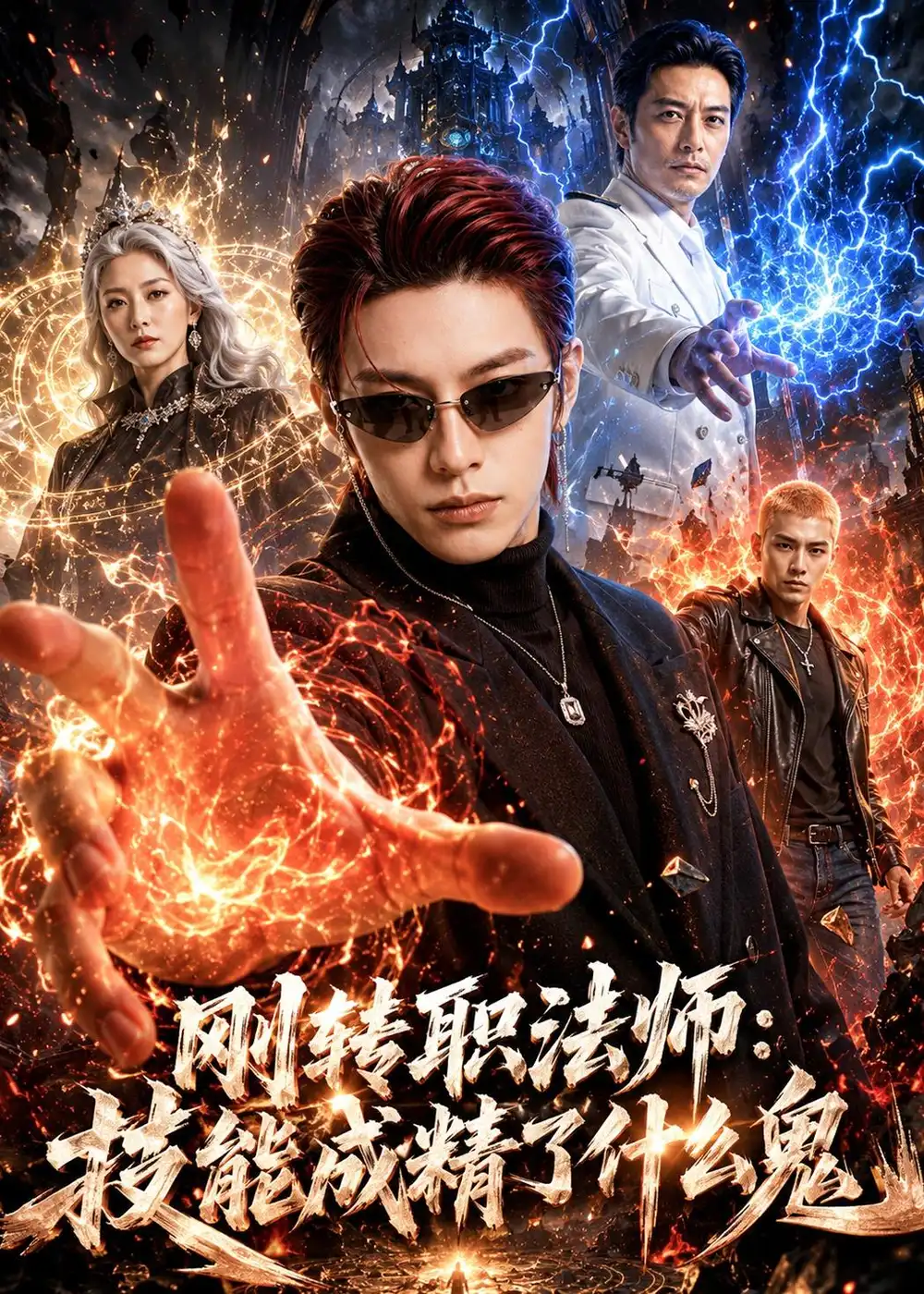 刚转职法师技能成精了什么鬼（80集）AI短剧