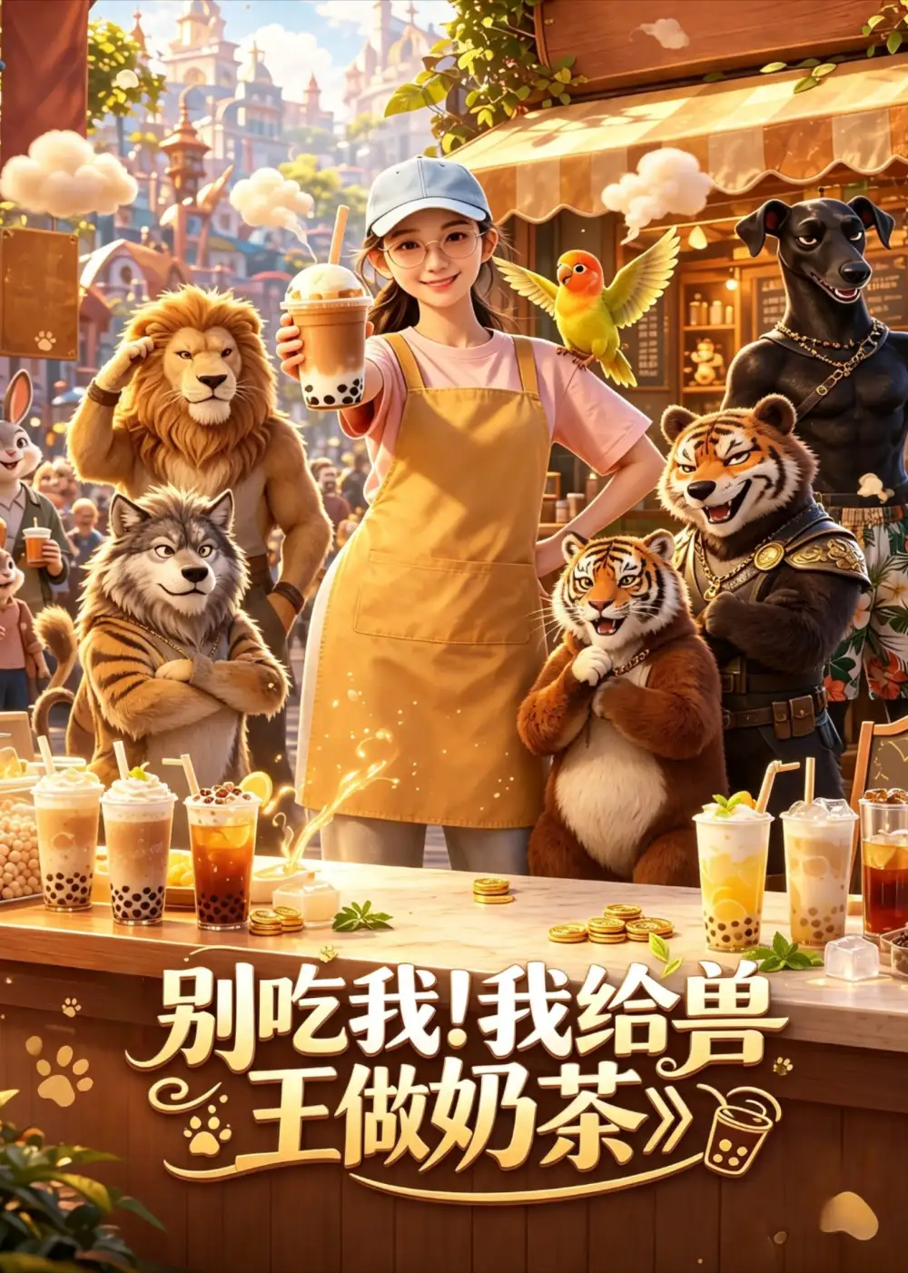 别吃我！我给兽王做奶茶（19集）