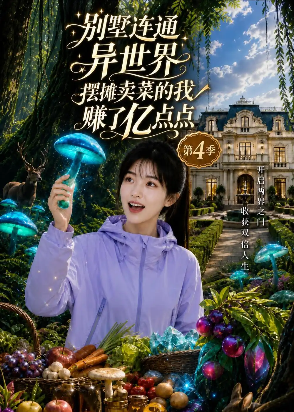 别墅连通异世界，摆摊卖菜的我赚了亿点点（100集）