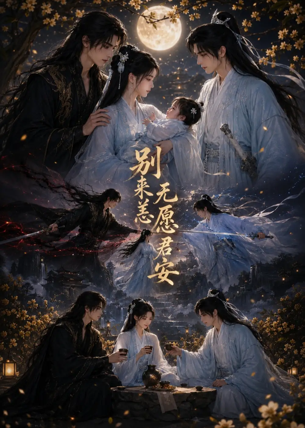 别来无恙愿君安（53集）AI短剧