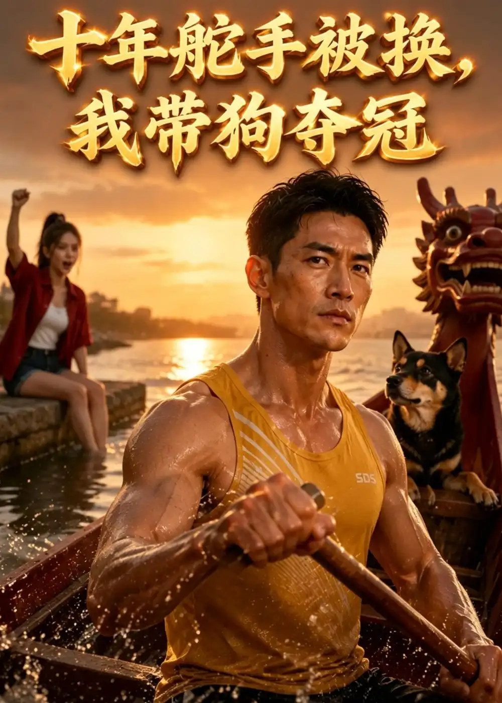 十年舵手被换我带狗夺冠（41集）AI短剧