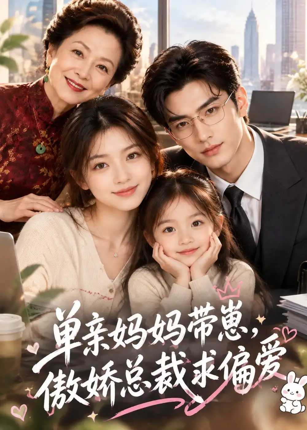单亲妈妈带崽，傲娇总裁求偏爱（78集）