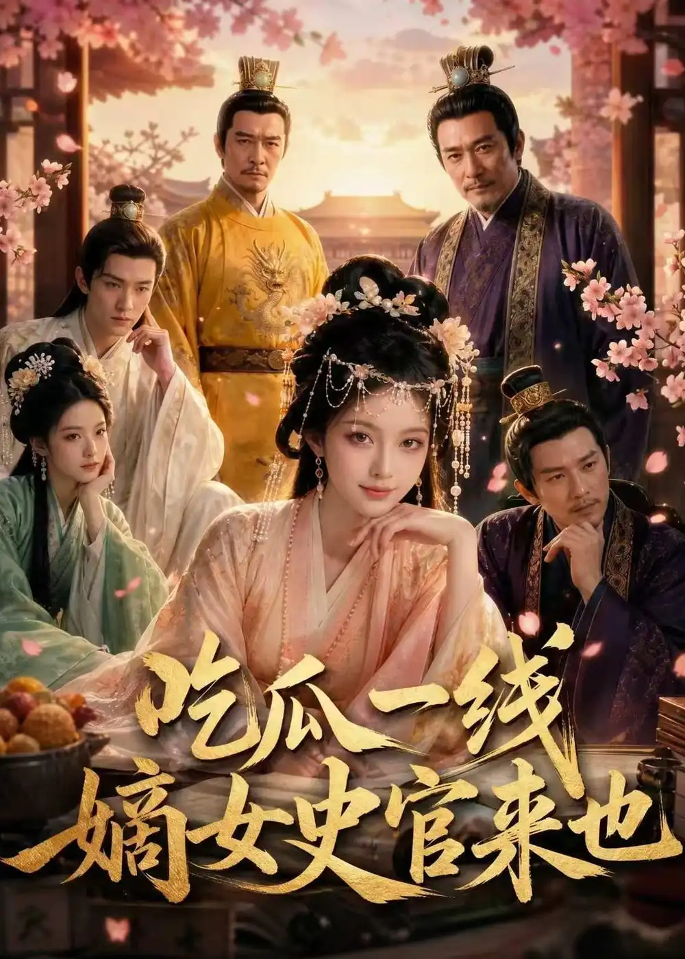 吃瓜一线嫡女史官来也（128集）AI短剧