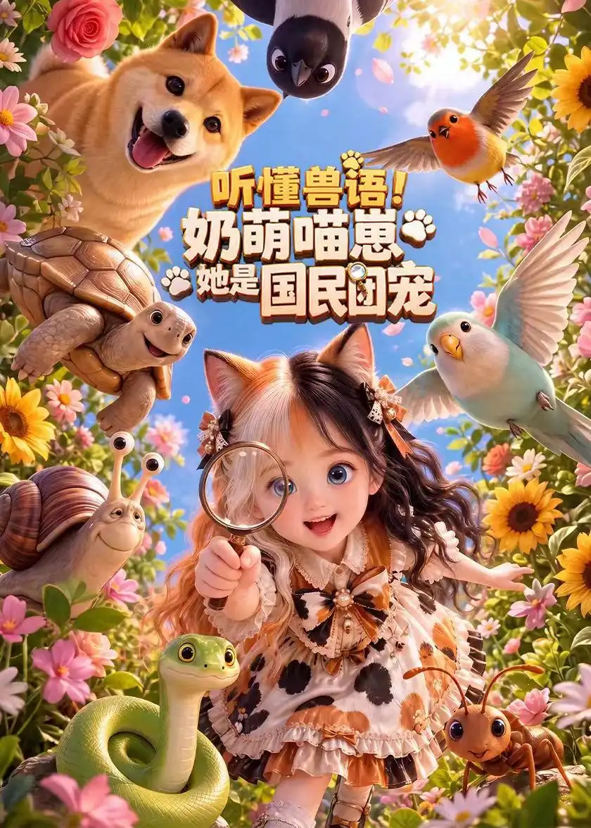听懂兽语！奶萌喵崽她是国民团宠（126集）