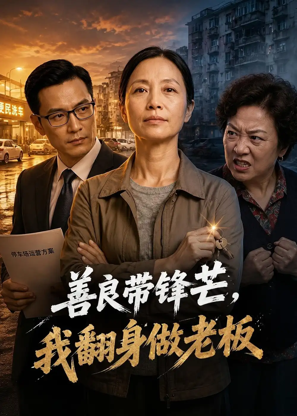 善良带锋芒我翻身做老板（70集）AI短剧