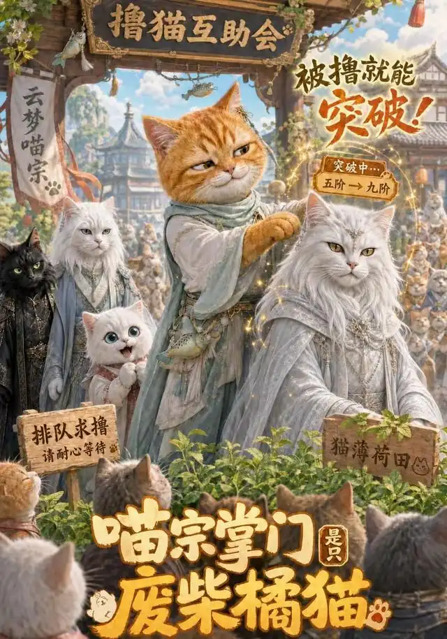 喵宗掌门是只废柴橘猫（162集）