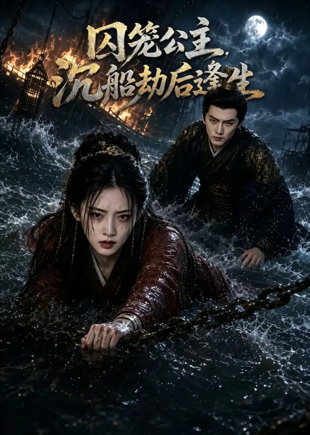 囚笼公主，沉船劫后逢生（46集）