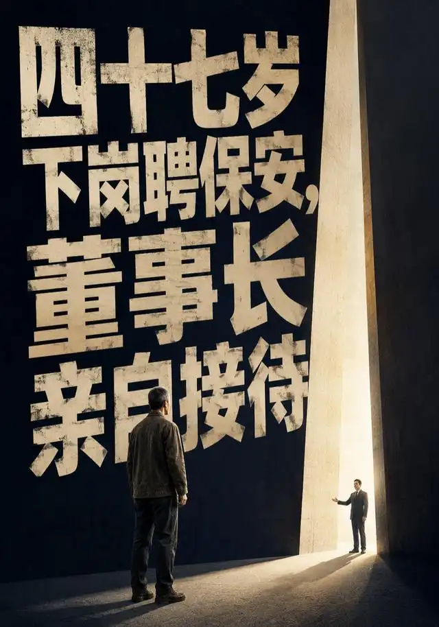 四十七岁下岗聘保安，董事长亲自接待（60集）AI短剧