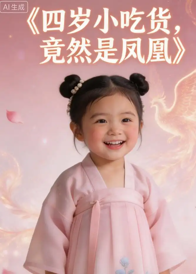 四岁小吃货竟然是凤凰（43集）Ai短剧