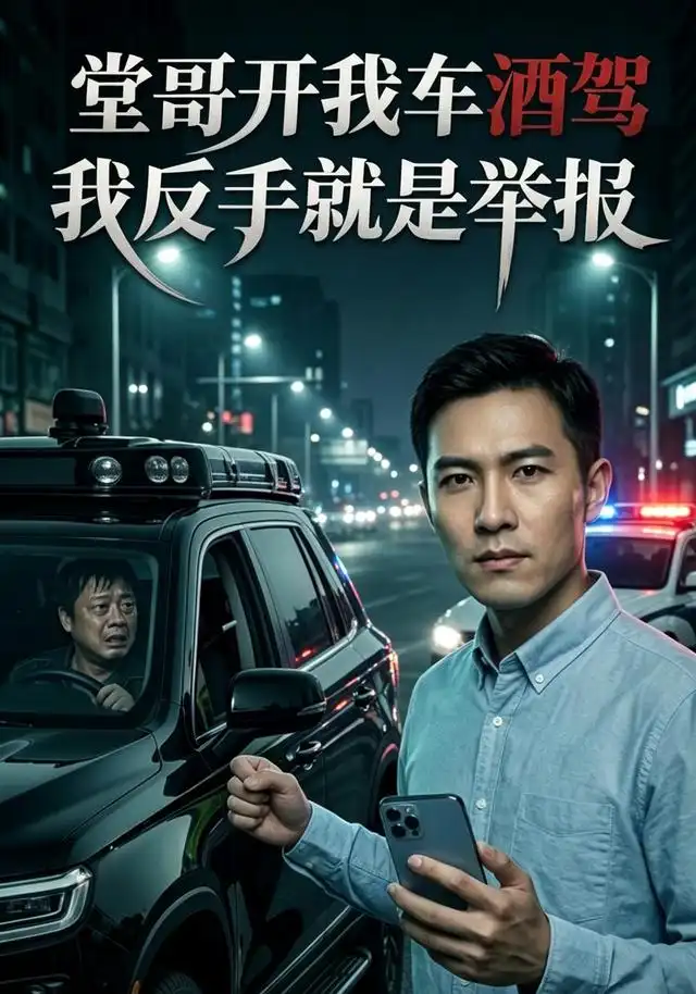 堂哥开我车酒驾我反手就是举报（40集） AI短剧