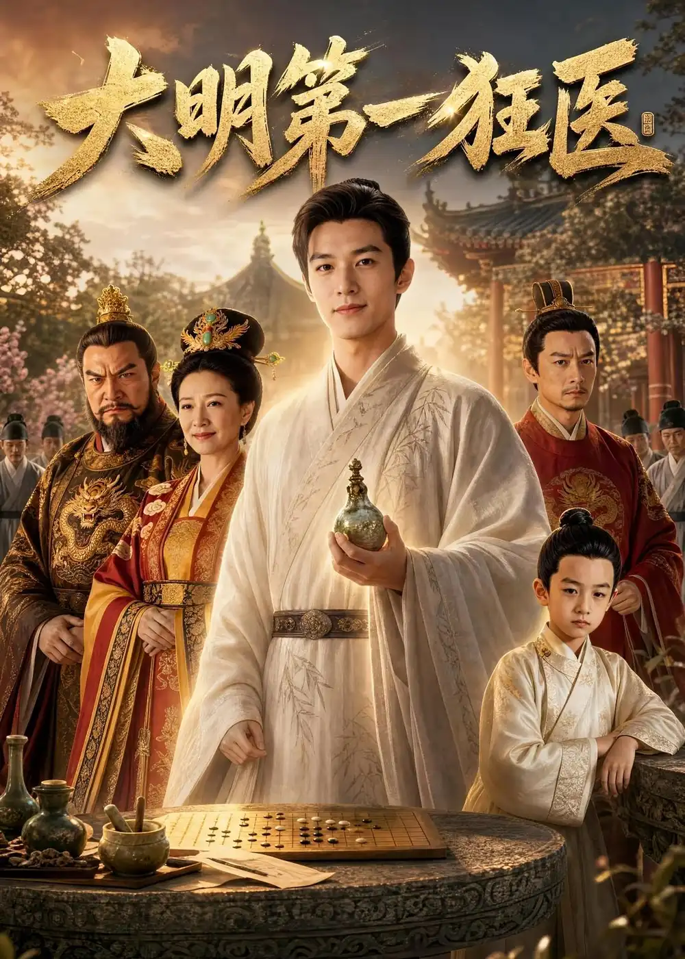 大明第一狂医（78集）AI短剧