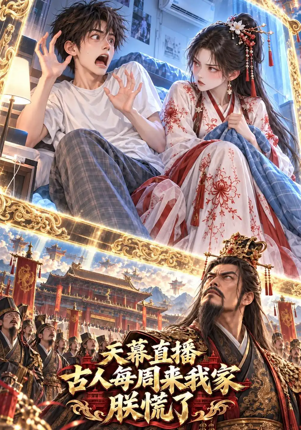 天幕直播：古人每周来我家朕慌了（412集）