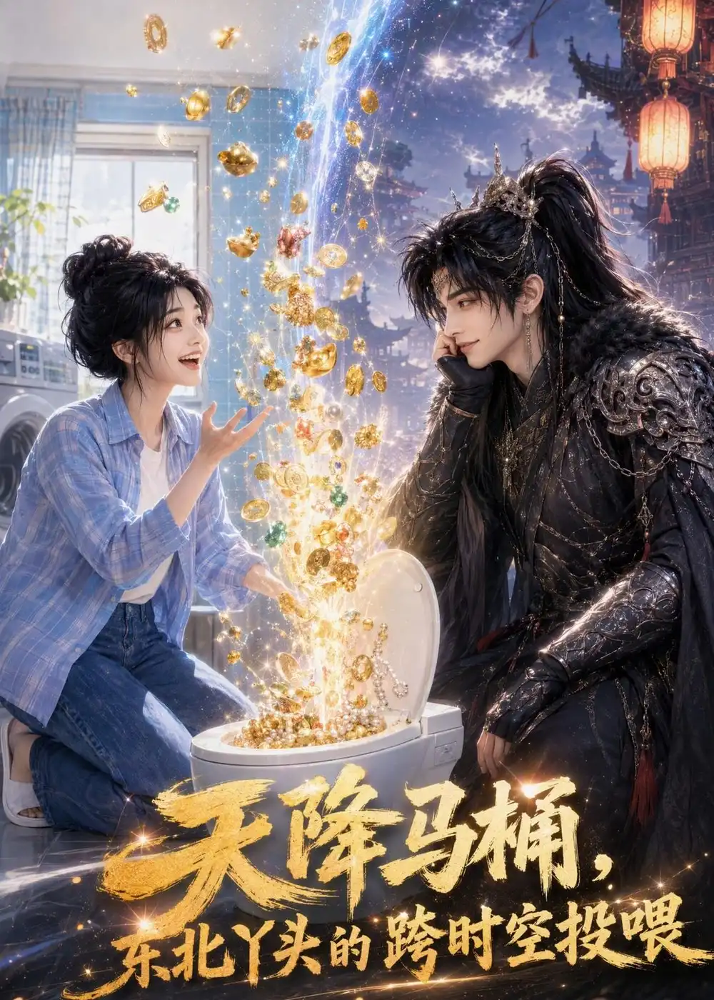 天降马桶，东北丫头的跨时空投喂（64集）