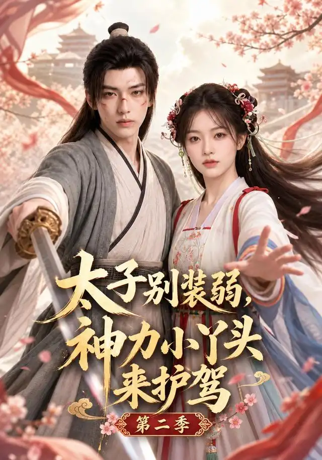 太子别装弱，神力小丫头来护驾第二季（180集）AI短剧