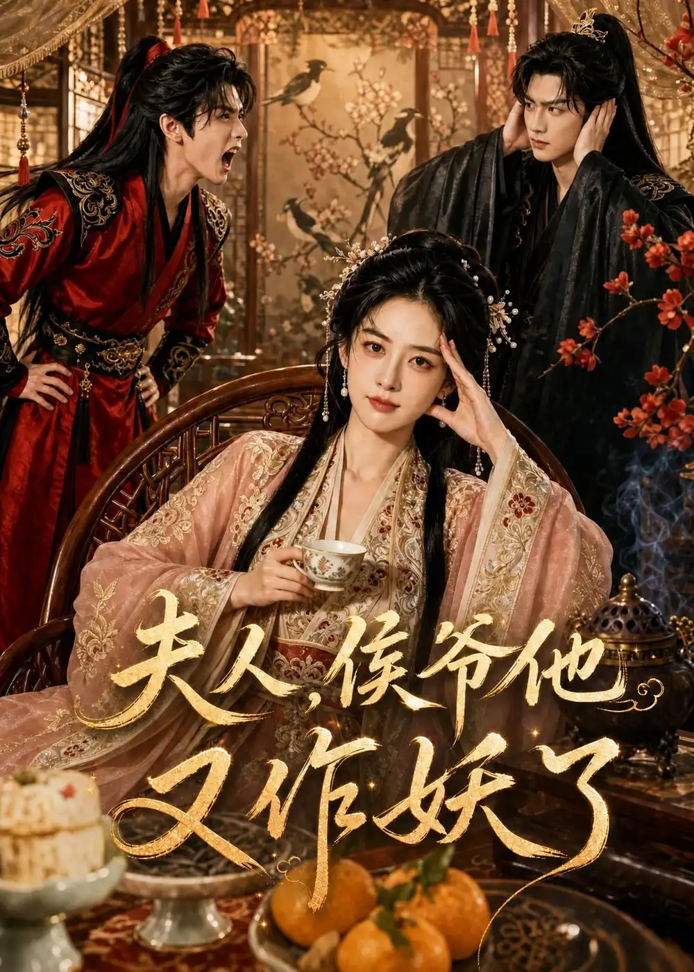 夫人侯爷他又作妖了（35集）AI短剧