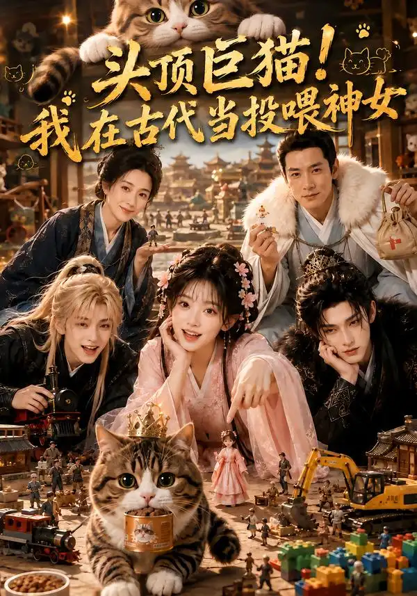 头顶巨猫！我在古代当投喂神女（80集）