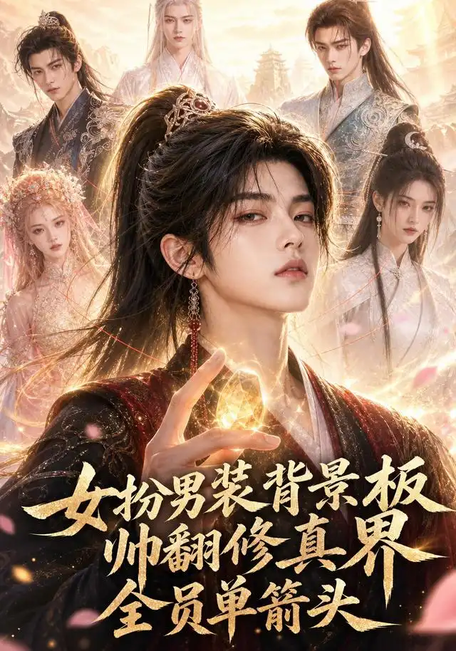 女扮男装背景板帅翻修真界全员单箭头（87集）AI短剧