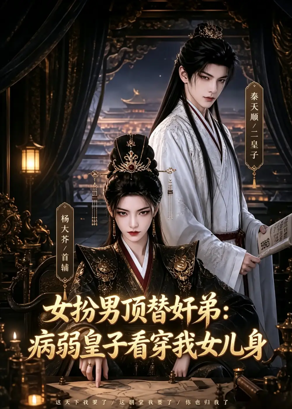 女扮男顶替奸弟：病弱皇子看穿我女儿身（33集）